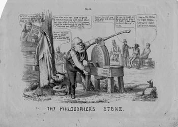 Der Stein der Weisen, veröffentlicht von American News Co., New York, ca. 1872